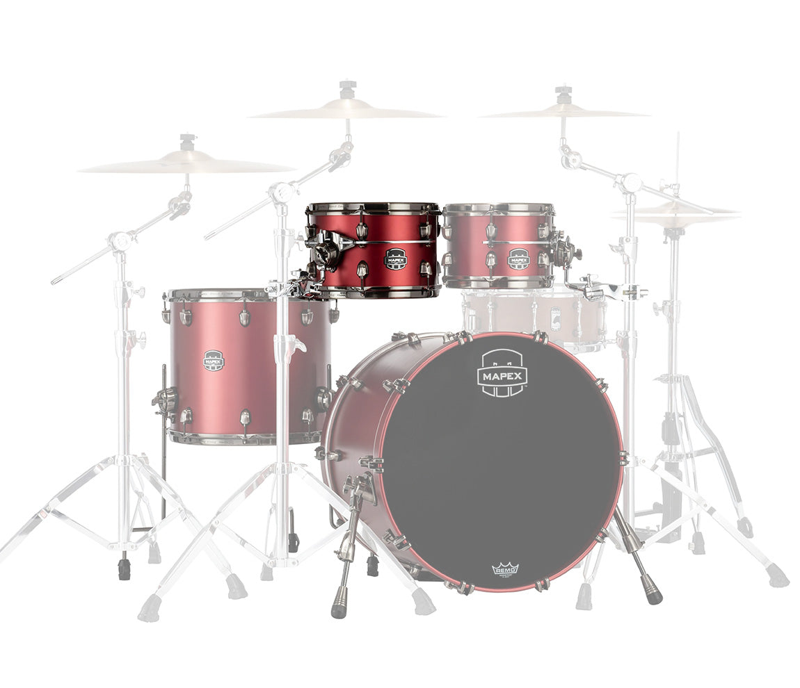 Mapex Saturn Evolution Birch Blend 10" x 7" Tom In Tuscan Red
