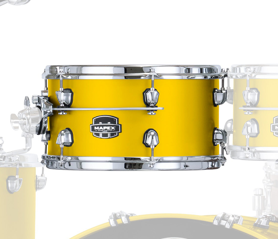 Mapex Saturn Evolution Maple Blend 14" x 6.5" Snare Drum In Tuscan Yellow