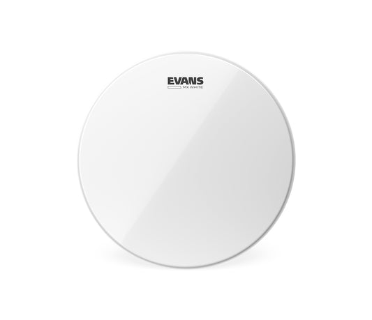 Evans 10" MX White Marching Tenor Head