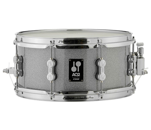 Sonor AQ2 14" x 6" Snare Drum in Titanium Quartz Finish, Sonor, Sonor Drums, Sonor AQ2 Series, 14" x 6", Maple. Snare Drums, Titanium Quartz