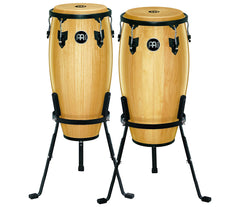 Meinl Headliner Series Conga Set Natural 11” & 12” with Basket Stands