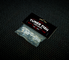 Tuner-Fish Lug Locks Clear - 4 pack