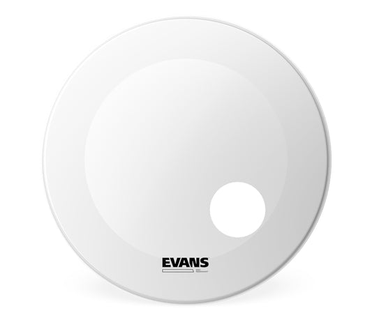 Evans 18" EQ3 Resonant Coated White Bass Drum Head