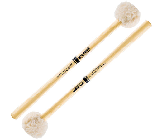 Promark Performer Series Soft Bass Drum Mallet PSMB3S, Promark, Drumsticks & Mallets, Mallets, Hickory, 14.5