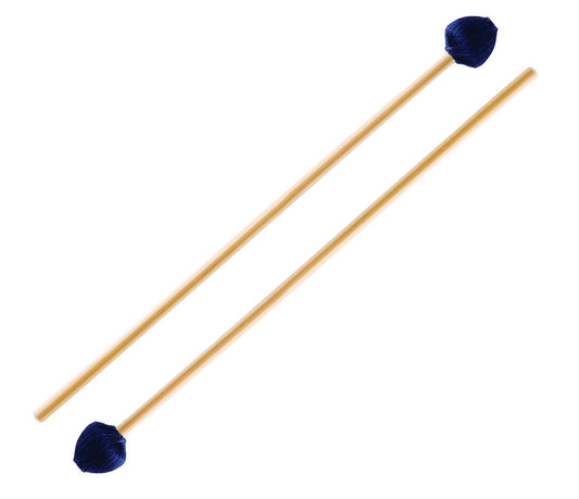 Promark Diversity Series "System Blue" Vibraphone Mallet - Hard, Drumsticks & Mallets, Mallets, Rattan, 18" x 2", Accessories