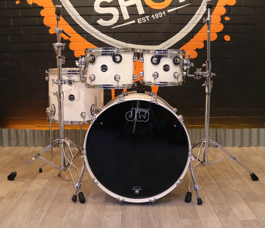 Pre-Loved DW Performance 4-Piece Shell Pack in White Ice