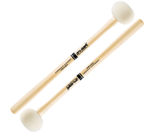 Promark Performer Series Bass Drum Mallet PSMB4, Promark, Drumsticks & Mallets, Mallets, Hickory, 14.50" x 3", Accessories