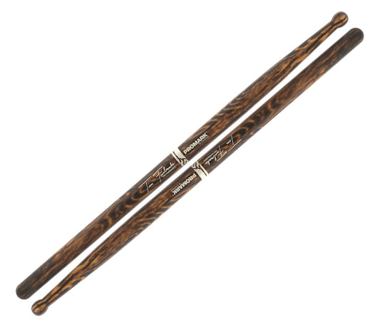 Promark Tim Fairbanks FireGrain Marching Snare Drumstick, Promark, Drumsticks & Mallets, Drumsticks, Hickory, FireGrain, 17" x 1.5", Accessories