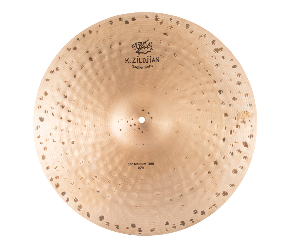 Zildjian 20" K Constantinople Medium Thin Ride Low, Zildjian, Ride Cymbals, 20", Cymbal Room