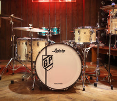 The Buddy Rich Ludwig Classic Maple 4-Piece White Vintage White Marine REDUCED