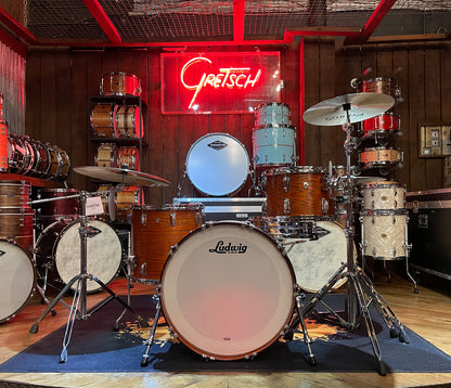 Ex Demo Ludwig Classic Oak 22" Fab Shell Pack In Tennessee Whiskey