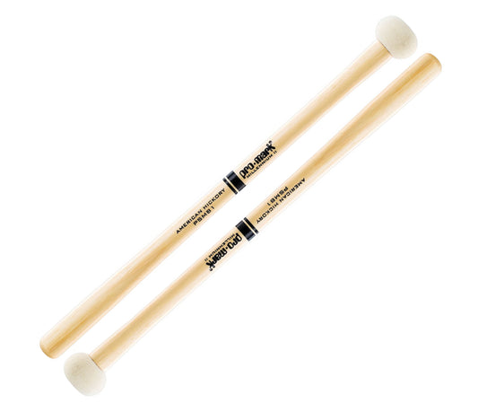 Promark Performer Series Bass Drum Mallet PSMB1, Promark, Drumsticks & Mallets, Mallets, Hickory, 18", Accessories
