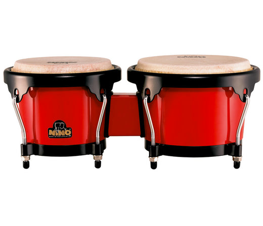 Nino ABS Bongo Plus Red, Meinl Percussion, Hand Percussion, Red, Percussion Instruments