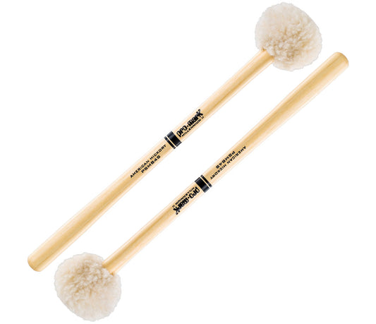Promark Performer Series Soft Bass Drum Mallet PSMB4S, Promark, Drumsticks & Mallets, Mallets, Hickory, 15" x 3", Accessories