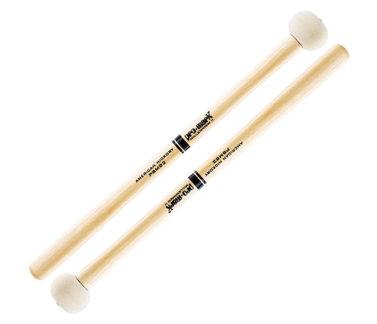 Promark Performer Series Bass Drum Mallet PSMB2, Promark, Drumsticks & Mallets, Mallets, Hickory, 14.75" x 2", Accessories