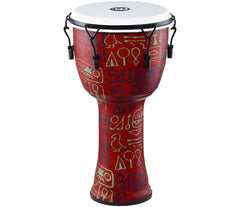 Meinl Percussion Travel Series Djembe Pharao's Script, Large, Synthetic Head