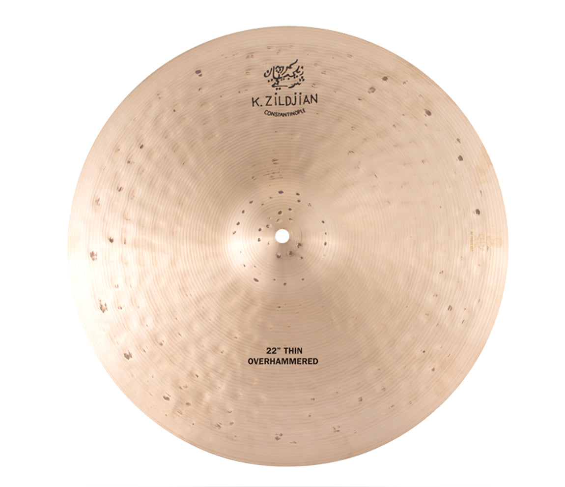 Zildjian 22" K Constantinople Thin Ride Over Hammered, Zildjian, Ride Cymbals, 22", Cymbal Room