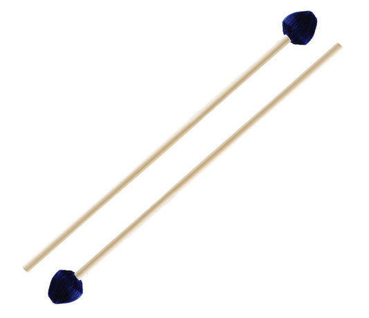 Promark Diversity Series "System Blue" Vibraphone Mallet - Medium, Drumsticks & Mallets, Mallets, Rattan, 18" x 2", Accessories