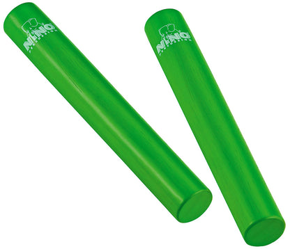 Nino Rattle Stick, Green, Meinl Percussion, Hand Percussion, Green, Percussion Instruments
