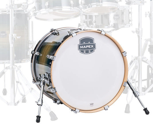 Mapex Armory 20" x 16" Bass Drum, No Bd Mount In Rainforest Burst