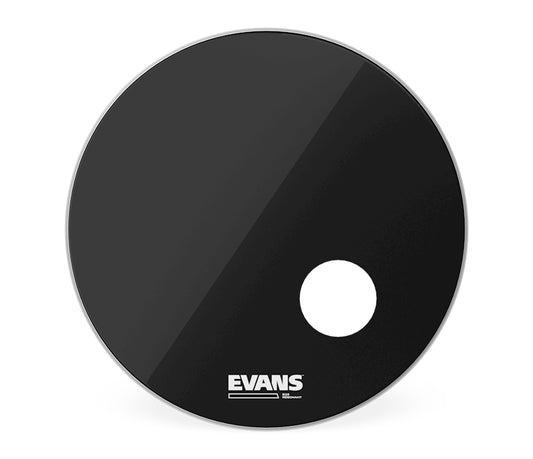 Evans 20" EQ3 Resonant Black Bass Drum Head