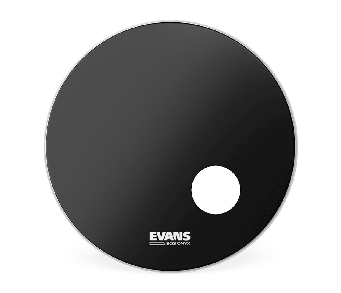 Evans 20" Onyx Resonant Bass Drum Head