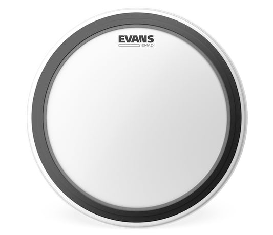 Evans EMAD Coated White 24" Bass Drum Head