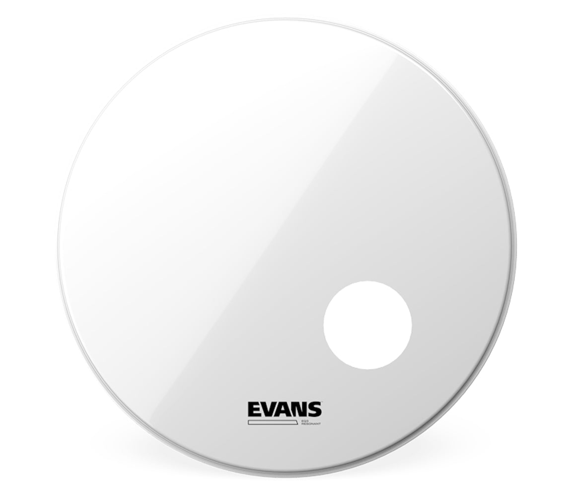 Evans 24" EQ3 Resonant Smooth White Bass Drum Head