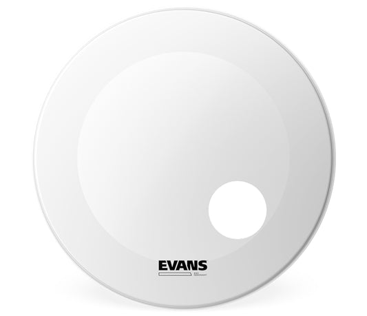 Evans 24" EQ3 Resonant Coated White Bass Drum Head