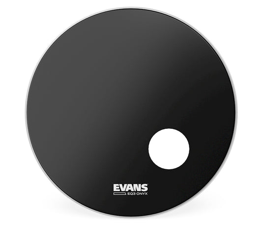 Evans 24" Onyx Resonant Bass Drum Head