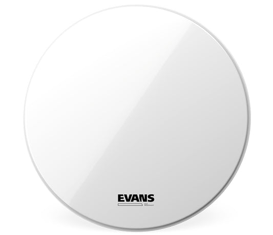 Evans EQ3 28" Resonant Smooth White Bass Drum Head (No Port)