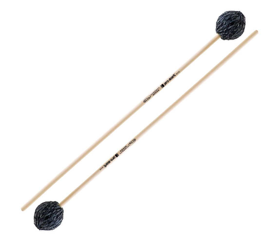 Promark Diversity Series "System Blue" Marimba Mallet - Medium, Promark, Drumsticks & Mallets, Mallets, Birch, 18" x 2", Accessories