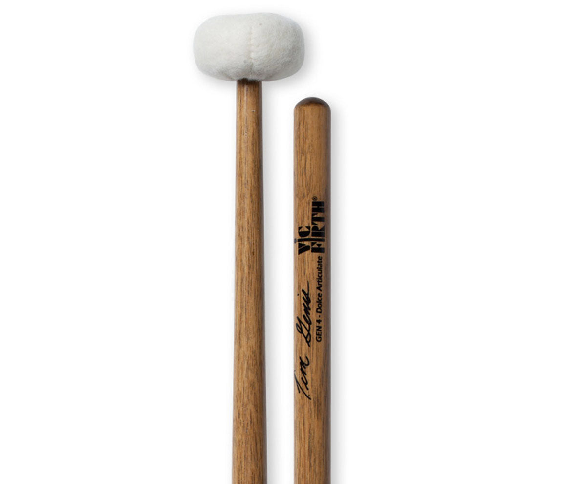 Vic Firth Tim Genis - Dolce Articulate Timpani Mallets, Vic Firth, Mallets, Felt Core, Drumsticks & Mallets