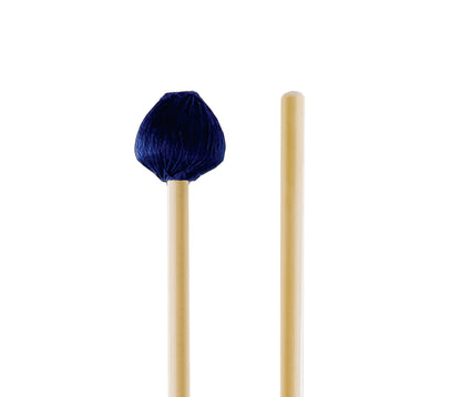 Promark Diversity Series "System Blue" Vibraphone Mallet - Medium/Hard, Drumsticks & Mallets, Mallets, Rattan, 18" x 2", Accessories