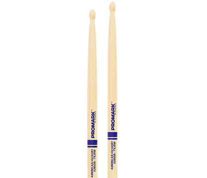 Promark Hickory Jr "Junior" Wood Tip Drumsticks