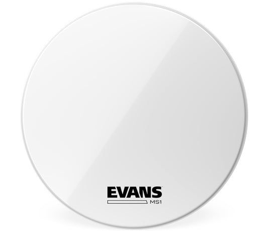 Evans MS1 32" White Marching Bass Drum Head