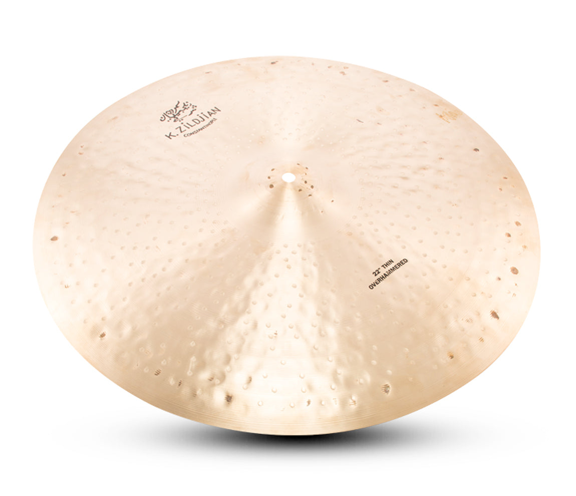 Zildjian 22" K Constantinople Thin Ride Over Hammered, Zildjian, Ride Cymbals, 22", Cymbal Room