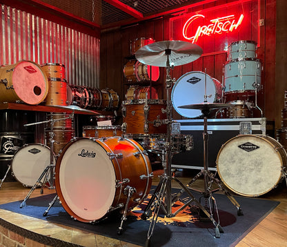 Ex Demo Ludwig Classic Oak 22" Fab Shell Pack In Tennessee Whiskey