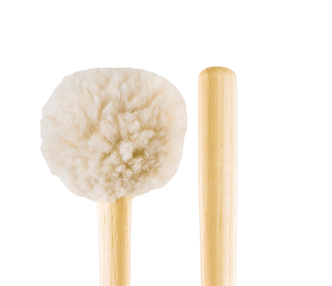 Promark Performer Series Soft Bass Drum Mallet PSMB5S, Promark, Drumsticks & Mallets, Mallets, Hickory, 14.75" x 3.5", Accessories