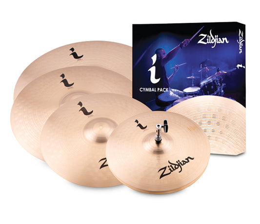 Zildjian I Family I Pro Gig Pk (14H, 16C, 18C, 20R), Zildjian, Cymbal Sets, 14" Hi Hats, 16" Crash, 18" Crash, 20" Ride