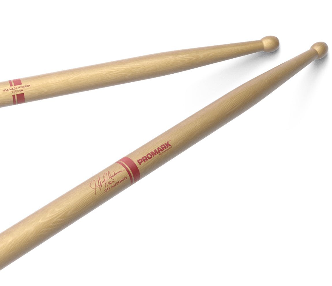 Promark Jeff Ausdemore Signature Marching Hickory Wood Drumsticks