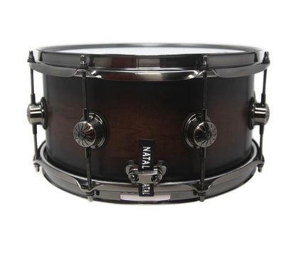 Natal Originals Walnut 14" x 6.5" Snare Drum in Vintage Burst, Natal, Snare Drum, Vintage Burst, Walnut, 14" x 6.5", Drum Lounge