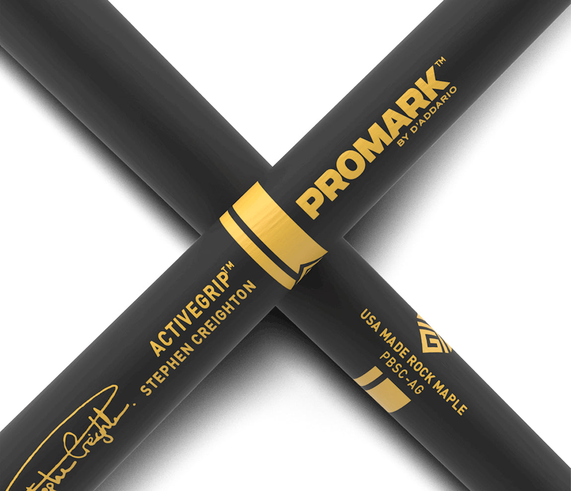 Promark Stephen Creighton ActiveGrip Pipe Band Drumsticks