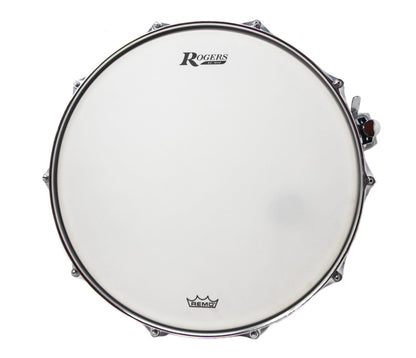 Rogers 14" x 5" Dyna-Sonic Beavertail Lugs Snare Drum - White Marine Pearl