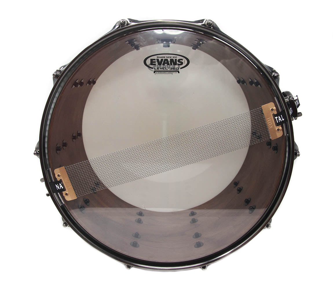 Natal Originals Walnut 14" x 6.5" Snare Drum in Cerulean Blue, Natal, Snare Drums, Cerulean Blue, Walnut, 14" x 6.5", Drum lounge