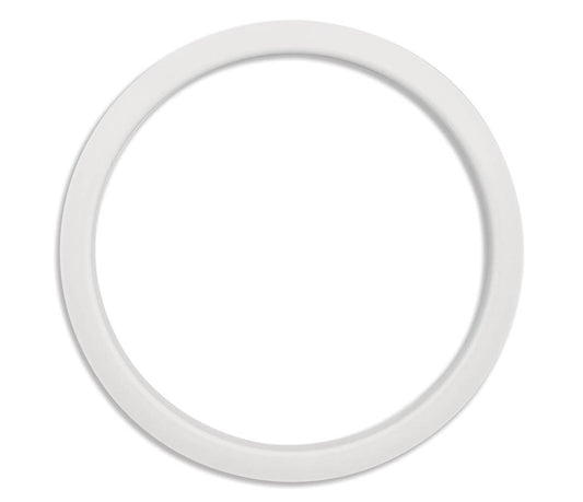Code 2" Black Port Hole, Code, Drum Heads, 6", White