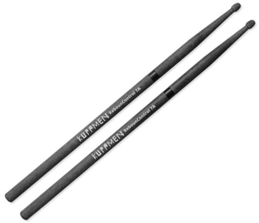 Kuppmen RebounControl 7A Drumsticks, Kuppmen, Drumsticks, Black, 15.945", Drumsticks & Mallets