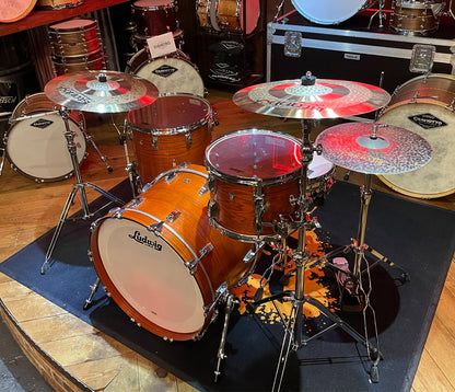 Ex Demo Ludwig Classic Oak 22" Fab Shell Pack In Tennessee Whiskey