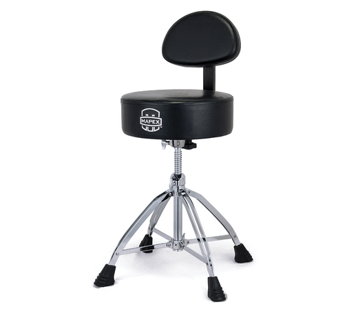 MAPEX T870 ROUND SEAT BACK REST DRUM THRONE