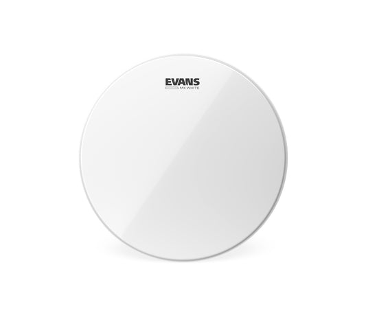 Evans 8" MX White Marching Tenor Head